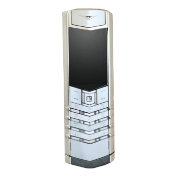 Vertu Signature S White Gold Alligator